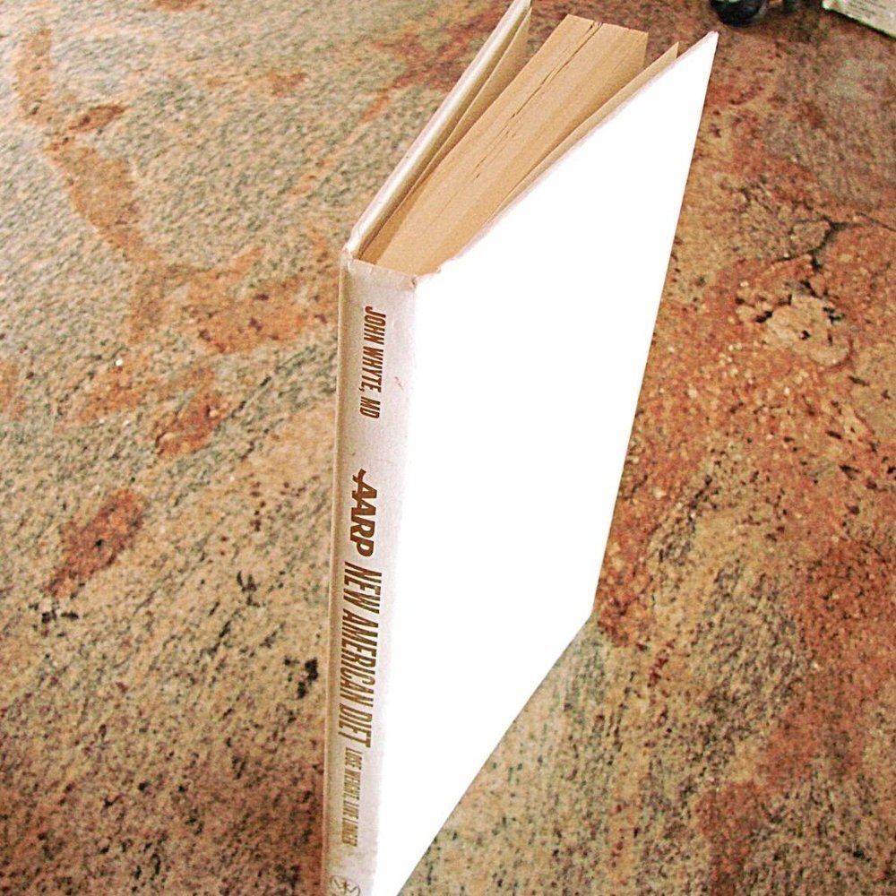 AARP New American Diet Lose Weight Live Longer 2012 Wiley & Sons Hardcover Book